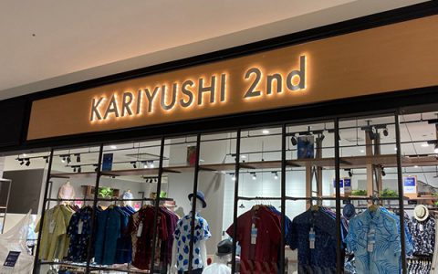 パルコシティ 「KARIYUSHI 2nd」ファサードサイン