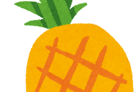 今日はパイナポーの日です🍍