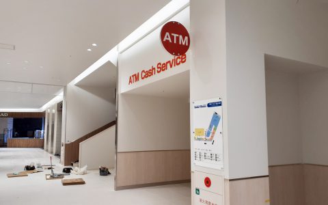 サンエー宮古島シティ 新築工事 ATMサイン